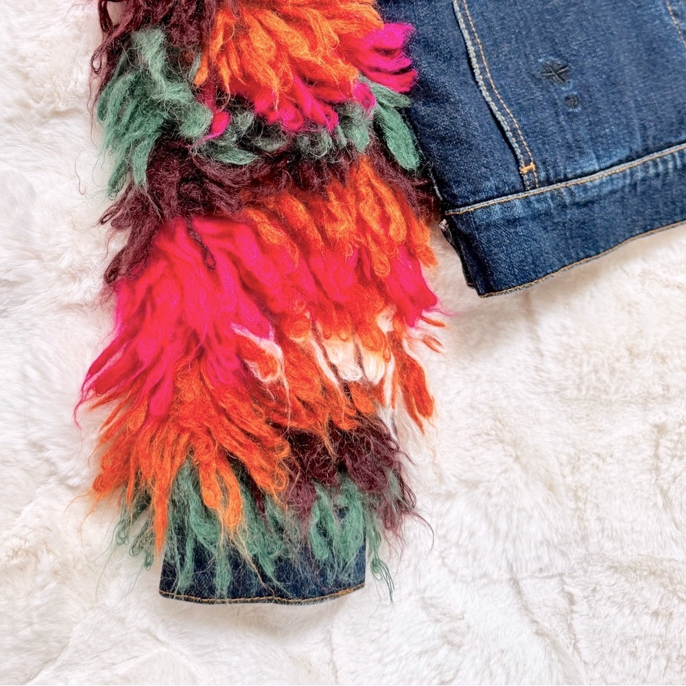 Dior Colorful wool-sleeved jacket - Picture 4 of 12